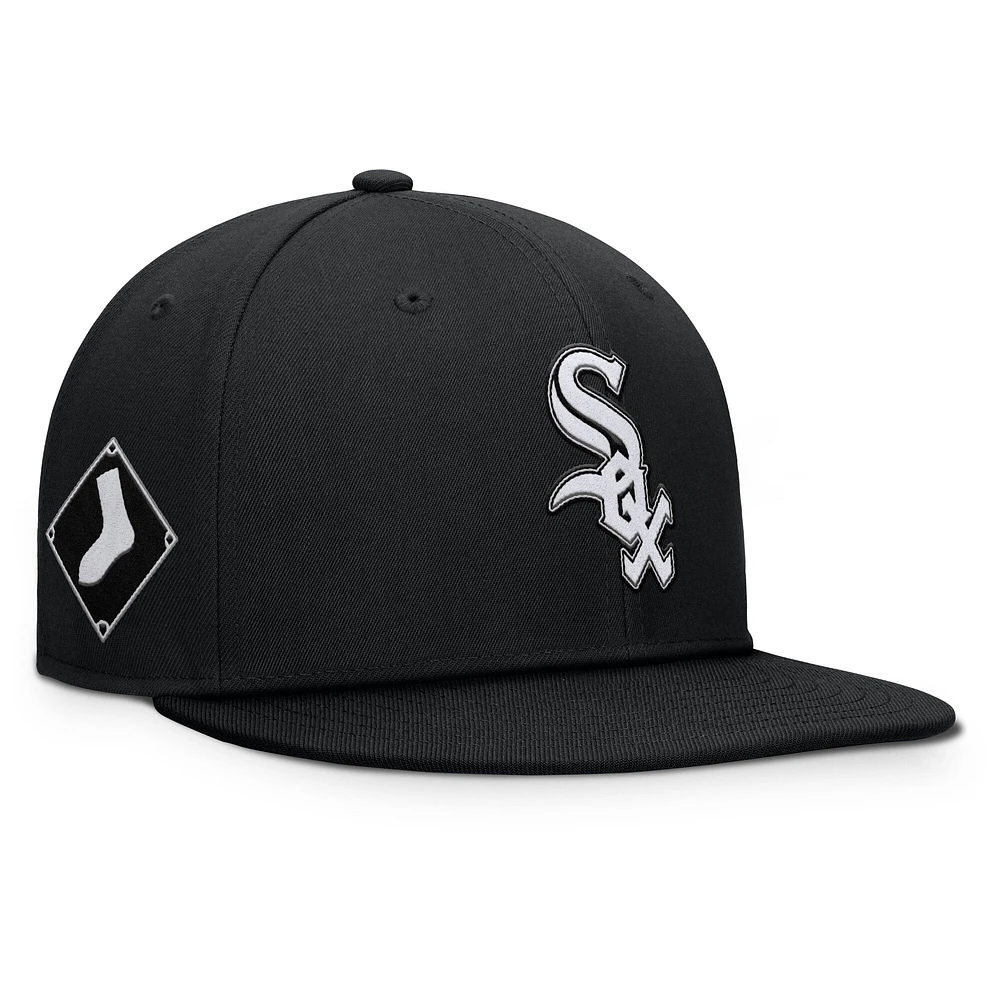 Casquette à pression noire pour hommes Fanatics Chicago White Sox Walk-Off Bullpen
