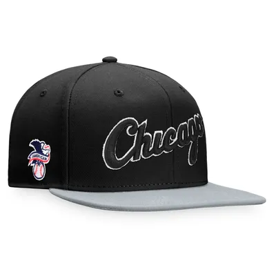 New Era Gray/Black Chicago White Sox World Class Back Patch 59FIFTY Fitted Hat