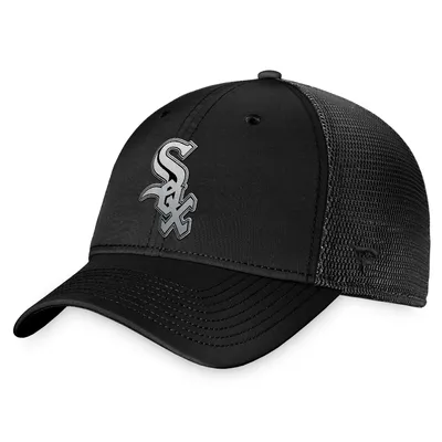 Chicago White Sox Fanatics Branded Color Fade Trucker Snapback Hat - Black