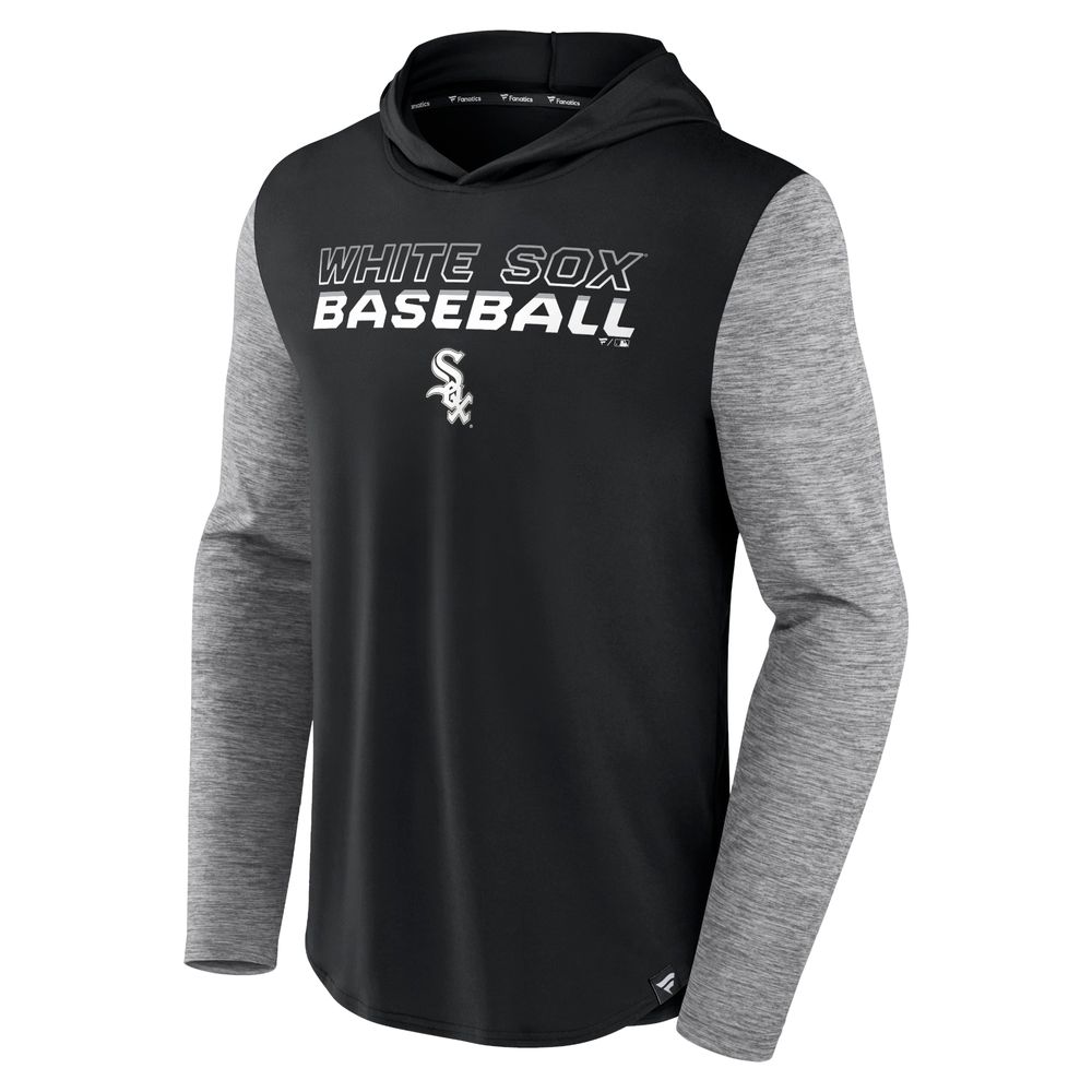 Men's Fanatics Branded Gray Chicago White Sox Team Logo Space-Dye T-Shirt 