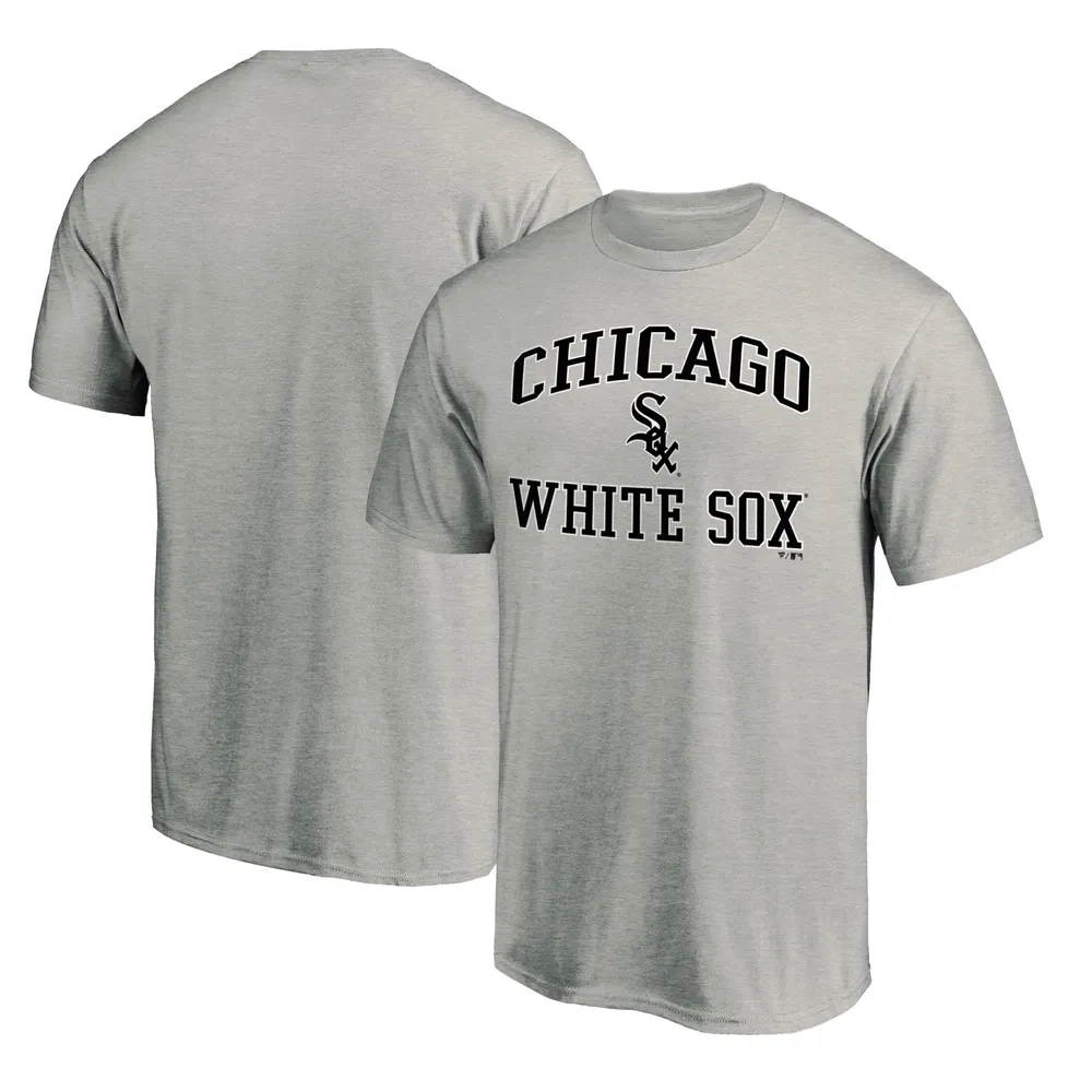 Chicago Cubs Fanatics Branded Huntington T-Shirt - Heathered Gray