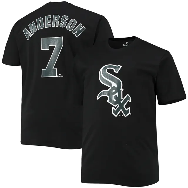 Lids Chicago White Sox Fanatics Branded Official Wordmark T-Shirt - Black