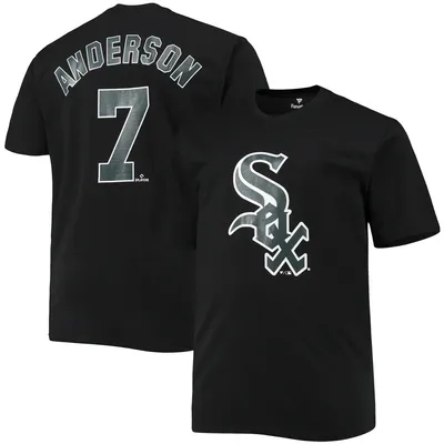 Lids Tim Anderson Chicago White Sox Nike Toddler City Connect Name & Number  T-Shirt - Black