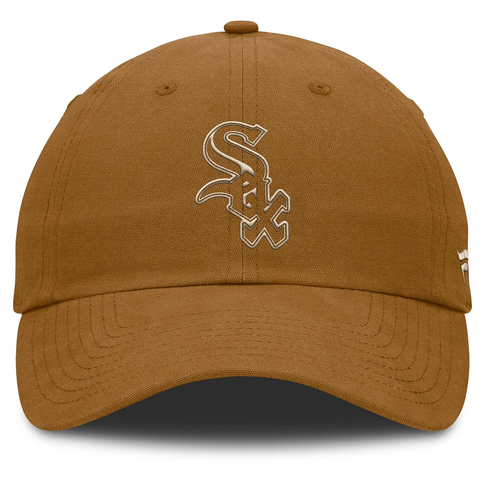 Casquette ajustable Fanatics Brown Chicago White Sox Act Natural Chopper pour homme