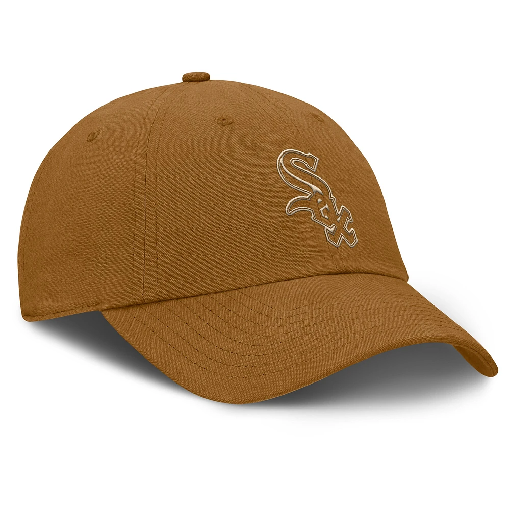 Casquette ajustable Fanatics Brown Chicago White Sox Act Natural Chopper pour homme