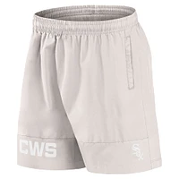 Men's Fanatics Cream Chicago White Sox Elements Swim Shorts