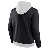 Sweat à capuche Fanatics pour hommes, gris/noir, Chicago White Sox Arctic