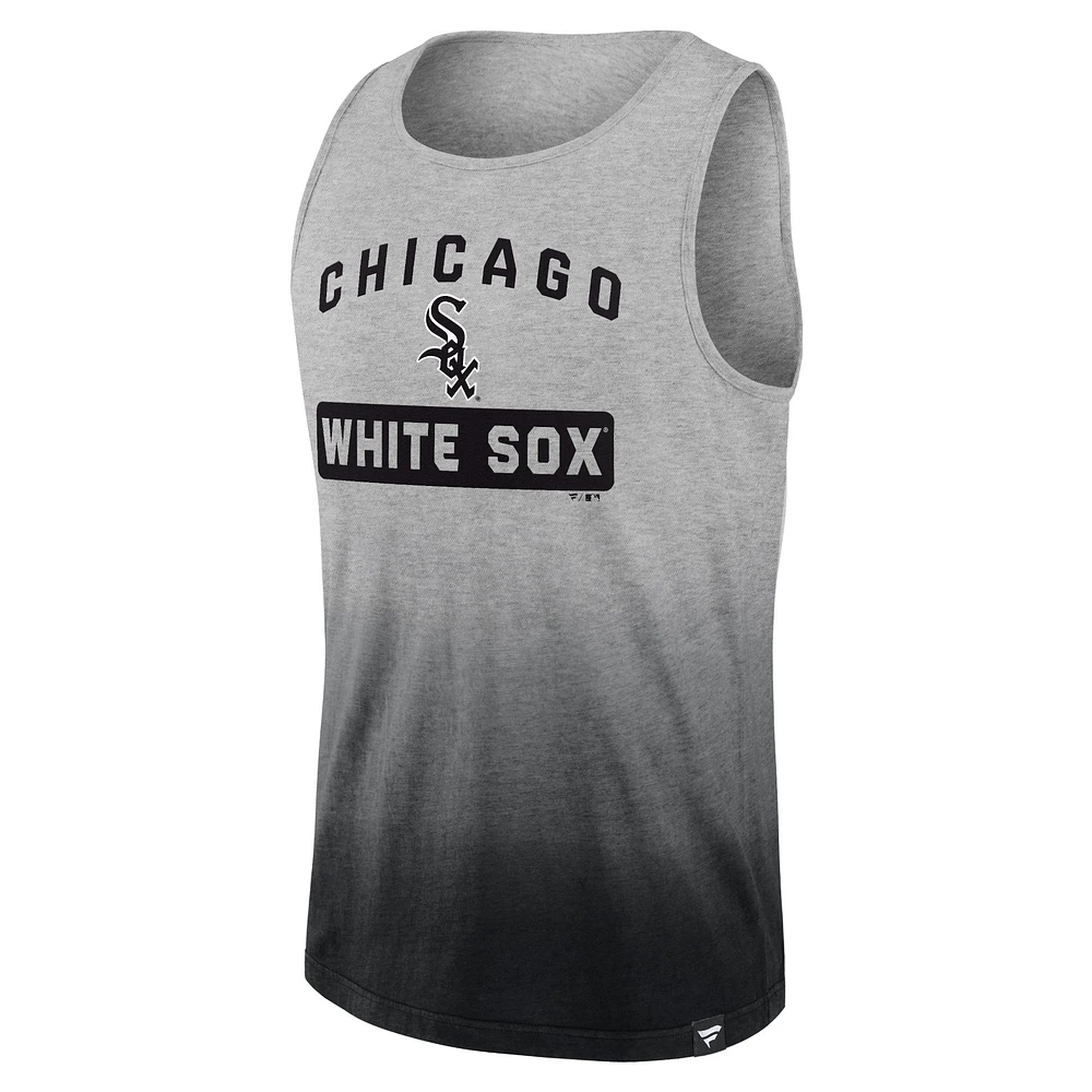 Men's Fanatics Gray/Black Chicago White Sox Our Year Tank Top