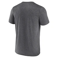 Men's Fanatics  Heather Charcoal Chicago White Sox Fundamentals Shoot For The Sky T-Shirt