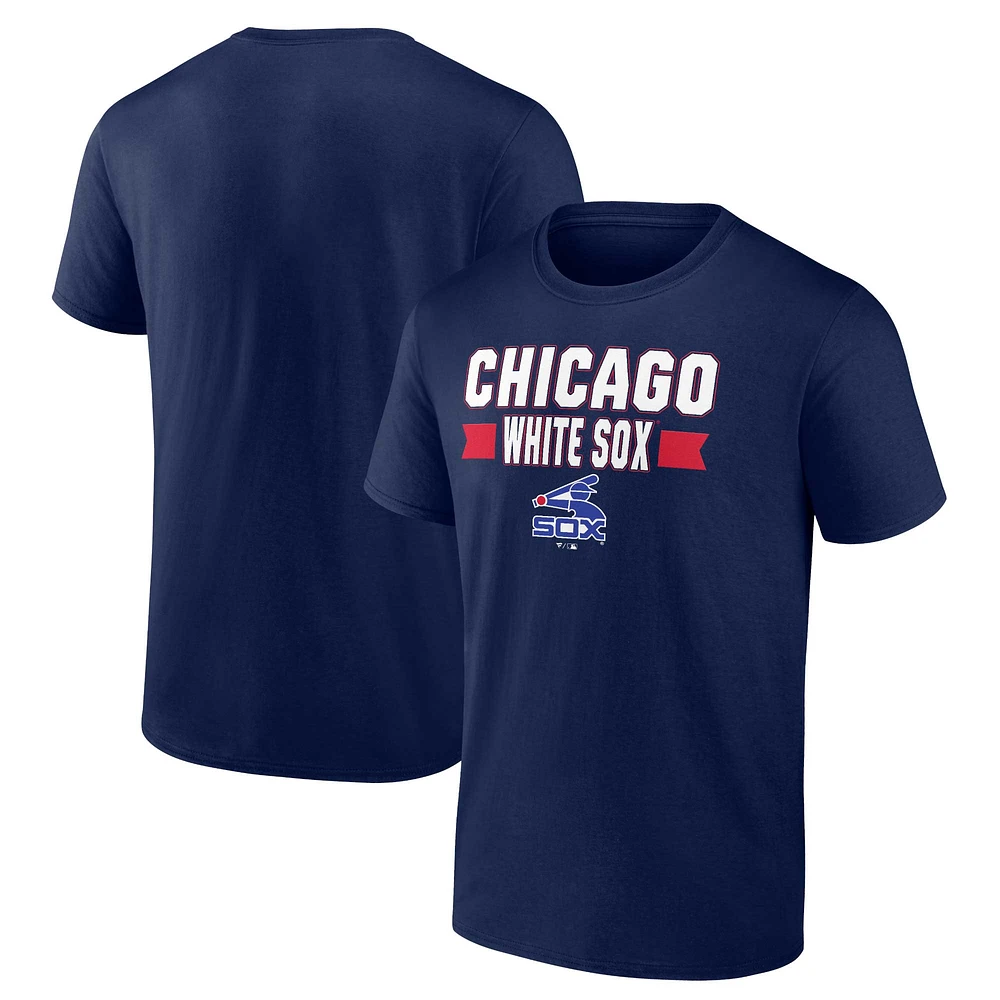 T-shirt Fanatics pour hommes, bleu marine, Chicago White Sox, Close Victory