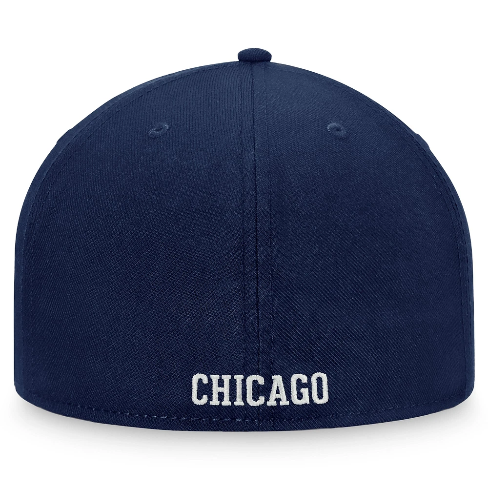 Casquette ajustée Fanatics Navy Chicago White Sox Cooperstown Collection pour hommes