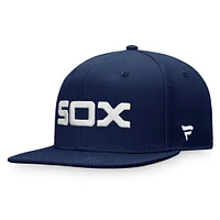 Casquette ajustée Fanatics Navy Chicago White Sox Cooperstown Collection pour hommes