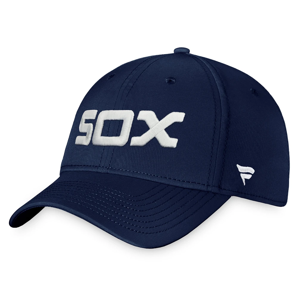 Casquette Fanatics Navy Chicago White Sox Cooperstown Core Flex pour hommes