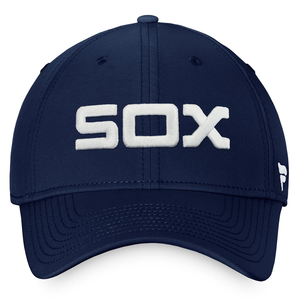 Casquette Fanatics Navy Chicago White Sox Cooperstown Core Flex pour hommes