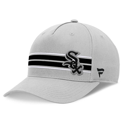 Casquette réglable à cadre en A Foul Ball Fanatics Stone Chicago White Sox pour hommes