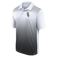 Men's Fanatics White/Black Chicago White Sox Sandlot Game Polo