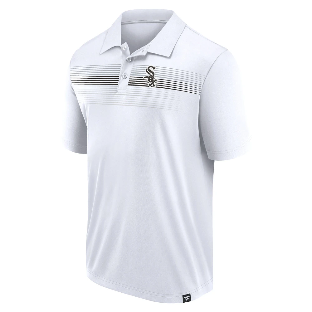 Polo blanc Chicago White Sox Big & Tall Victory For Us Interlock pour hommes