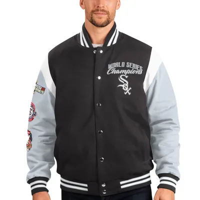 Dallas Cowboys G-III Sports by Carl Banks Extreme Redzone Full-Snap Varsity  Jacket - Navy