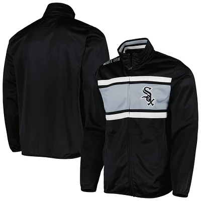 Veste de survêtement entièrement zippée G-III Sports by Carl Banks Chicago White Sox Off Tackle pour homme