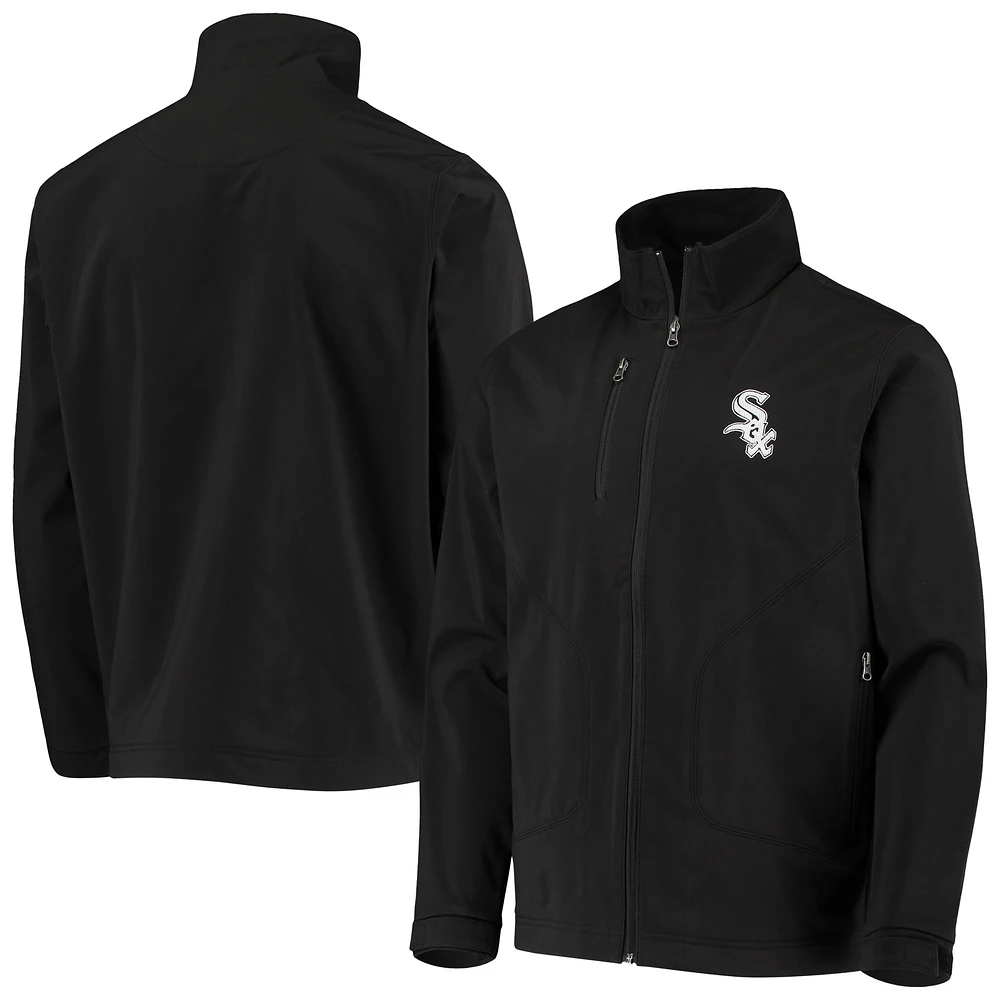 Men's G-III Sports by Carl Banks Black Chicago White Sox Strong Side Full-Zip Jacket