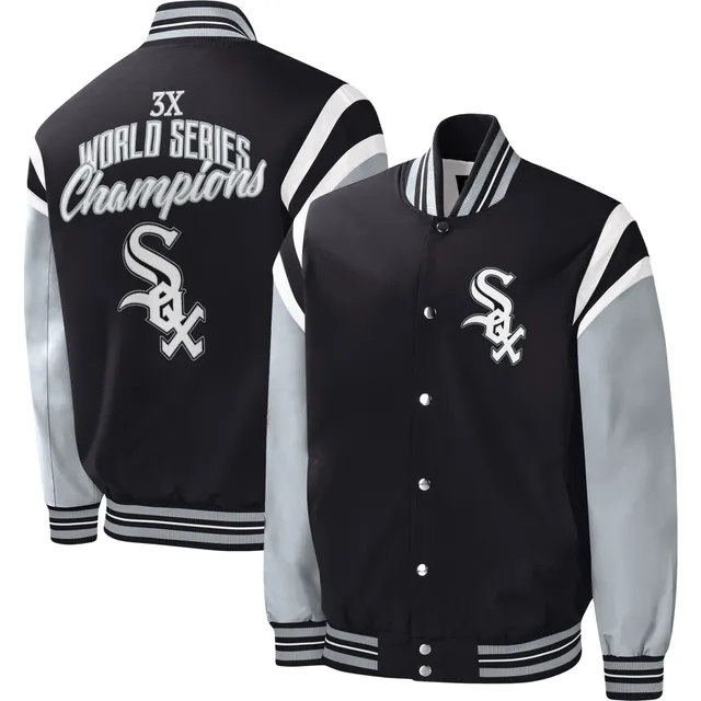 Men's G-III Sports by Carl Banks Red St. Louis Cardinals Title Holder Full-Snap Varsity Jacket Size: Small