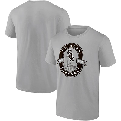 T-shirt gris pour homme des Chicago White Sox Iconic Glory Bound