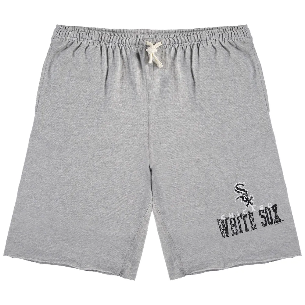Lids Chicago White Sox Big & Tall French Terry Shorts - Heathered