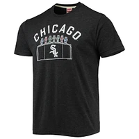 Men's Homage Charcoal Chicago White Sox Team Hyper Local Tri-Blend T-Shirt