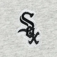 T-shirt à manches longues johnnie-o anthracite/gris chiné Chicago White Sox Alsen Raglan pour hommes