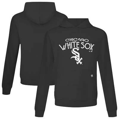 Sweat à capuche noir pour homme Levelwear Chicago White Sox Accolade Relay Mission