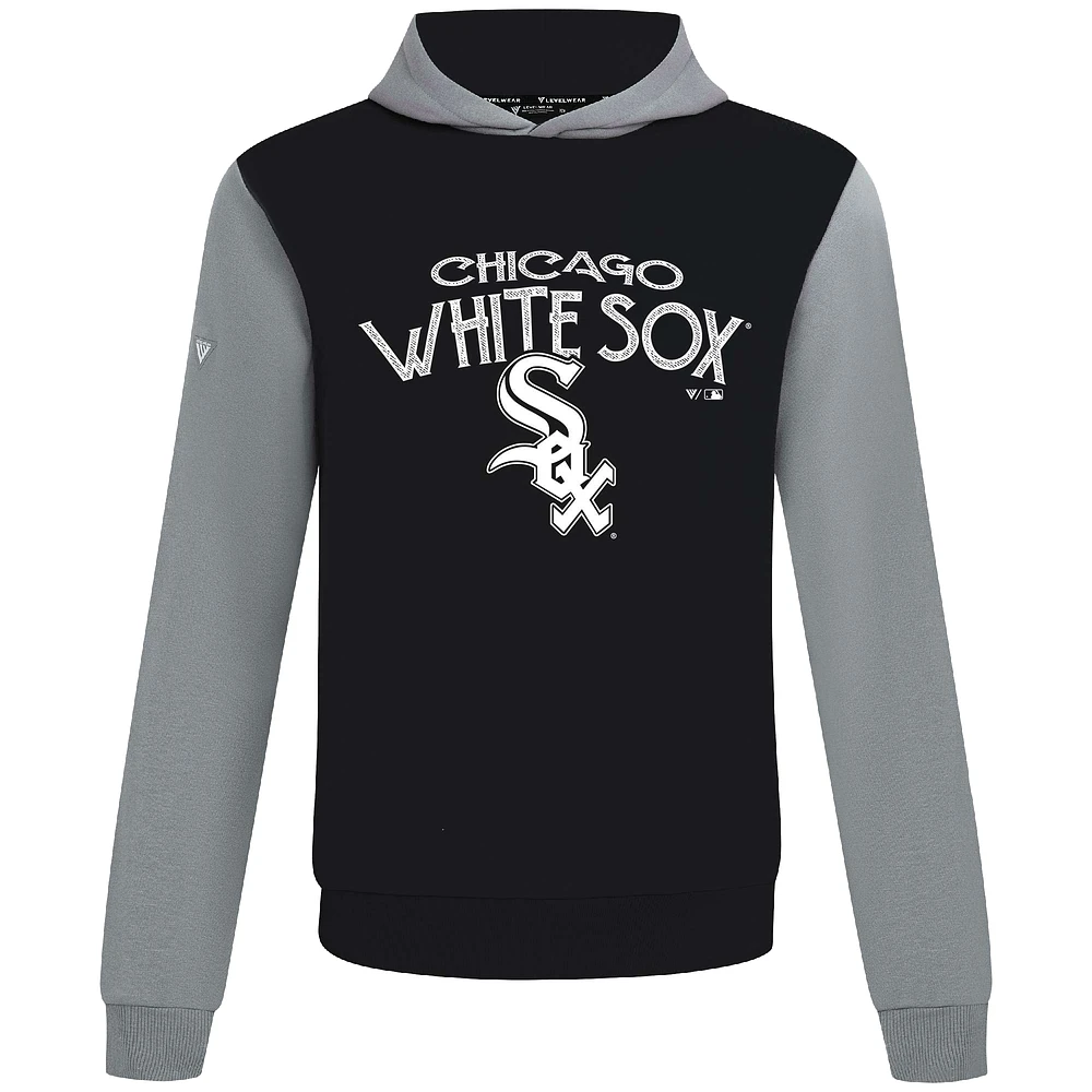 Sweat à capuche noir Accolade Ultimate Mission pour homme de Levelwear Chicago White Sox