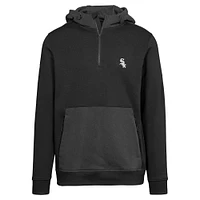 Men's Levelwear  Black Chicago White Sox Chicane Insignia 2.0 Quarter-Zip Hoodie