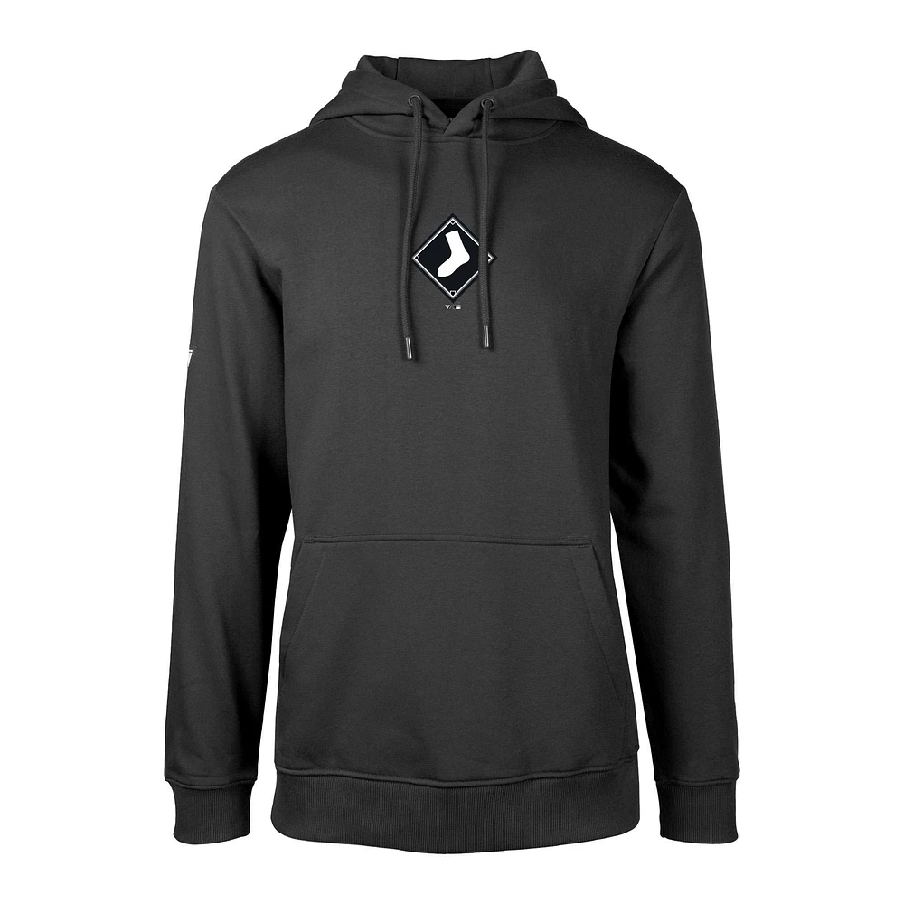 Men's Levelwear Black Chicago White Sox City Connect Podium Core 2.0 Pullover Hoodie