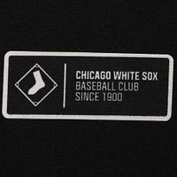 Polo raglan Levelwear Chicago White Sox Sector pour homme, noir