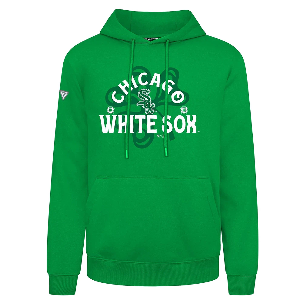 Sweat à capuche vert pour homme Chicago White Sox St. Patrick's Day Podium Shamrock