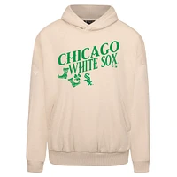 Men's Levelwear  Khaki Chicago White Sox St. Patrick's Day Pullover Hoodie