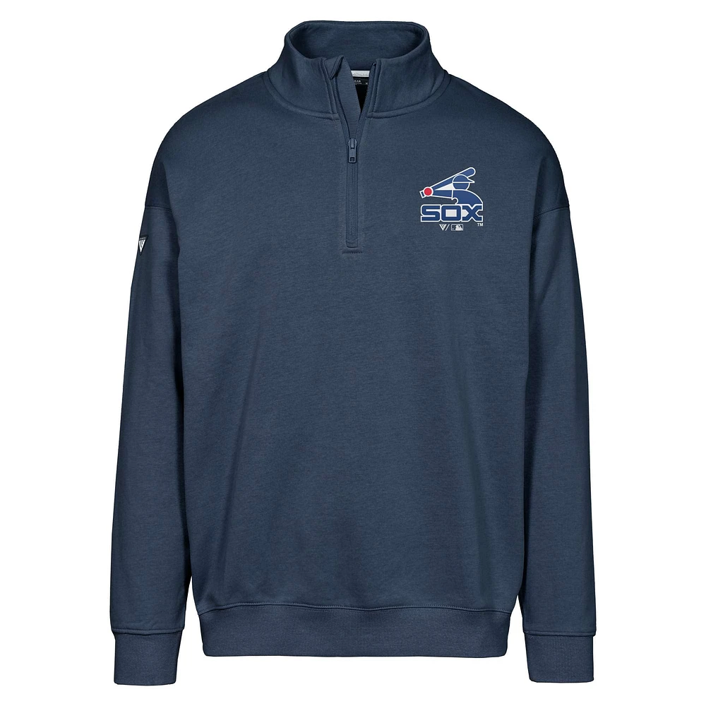 Sweat-shirt zippé Murray bleu marine pour homme de la collection Cooperstown des Chicago White Sox