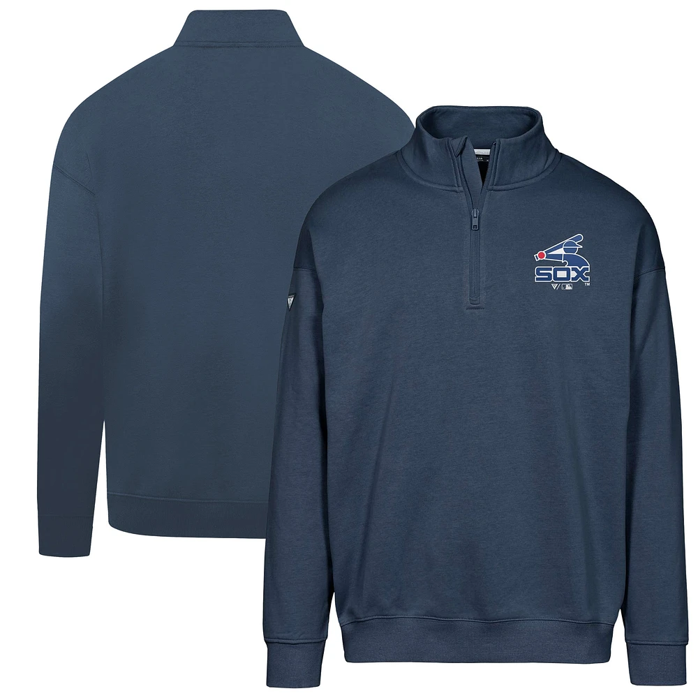 Sweat-shirt zippé Murray bleu marine pour homme de la collection Cooperstown des Chicago White Sox