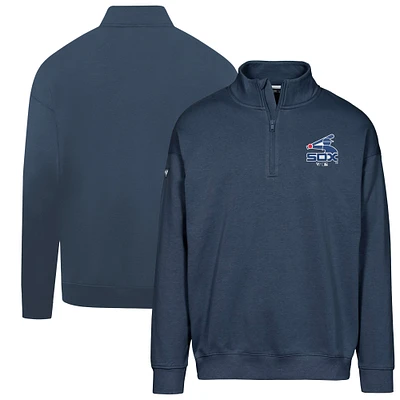 Sweat-shirt zippé Murray bleu marine pour homme de la collection Cooperstown des Chicago White Sox