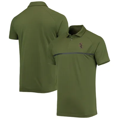 Chicago White Sox Levelwear Delta Sector Raglan Polo - Olive