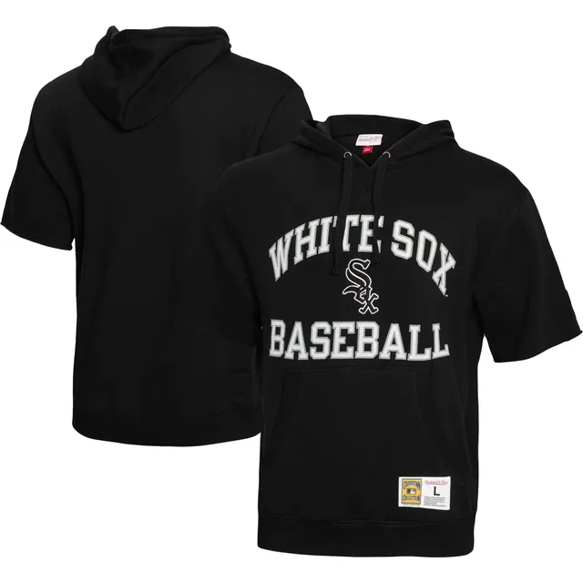 Men's Mitchell & Ness Navy Chicago White Sox Head Coach Pullover Hoodie