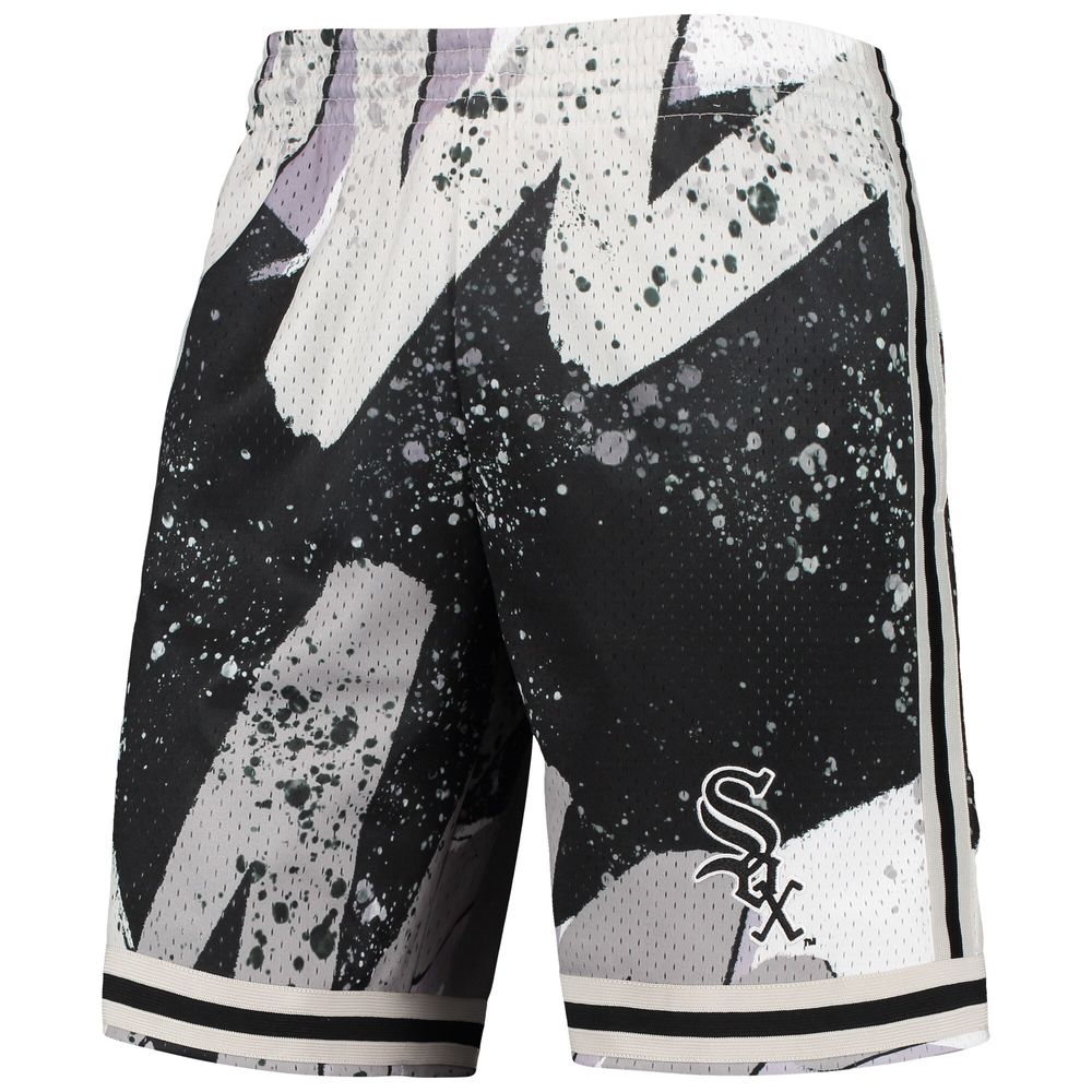 Men's Mitchell & Ness Black Chicago White Sox Hyper Hoops Shorts