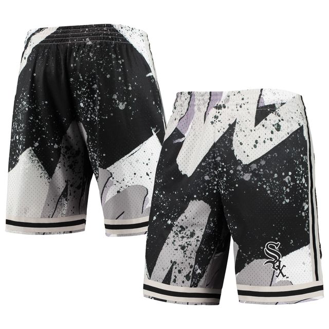 Mitchell & Ness Short Chicago White Sox Hyper Hoops pour homme Noir