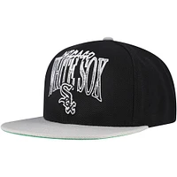 Casquette snapback Rise Up Chicago White Sox noire Mitchell & Ness pour homme