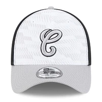Men's New Era /Gray Chicago White Sox 2025 MLB Clubhouse 39THIRTY Flex Hat