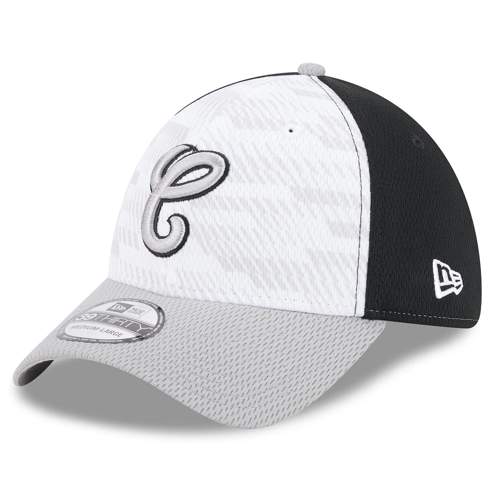Men's New Era /Gray Chicago White Sox 2025 MLB Clubhouse 39THIRTY Flex Hat