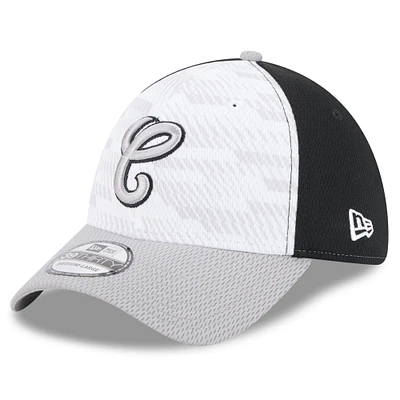 Men's New Era /Gray Chicago White Sox 2025 MLB Clubhouse 39THIRTY Flex Hat