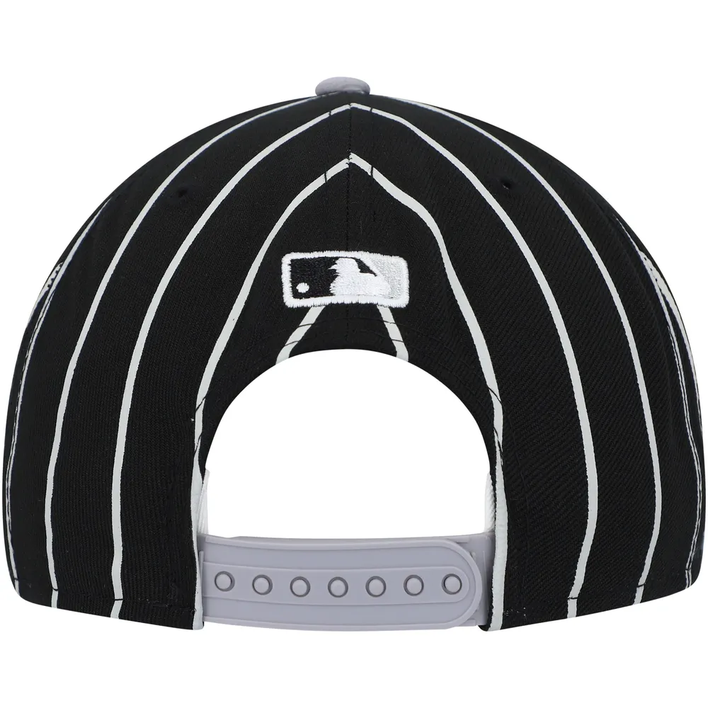 Casquette Snapback 9FIFTY Chicago White Sox City Arch 9FIFTY New Era pour homme, noir/gris