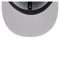 Casquette ajustée 59FIFTY Chicago White Sox Retro Pattern New Era pour homme noire/grise