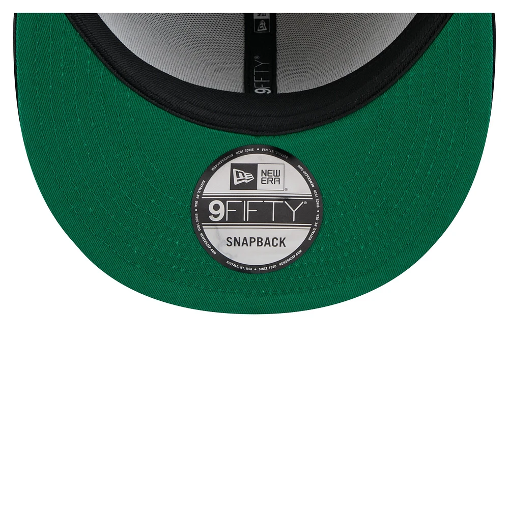 Casquette snapback en velours côtelé noir/gris New Era pour homme des Chicago White Sox